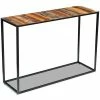 VidaXL Table console Bois de récupération massif 110 x 35 x 76 cm