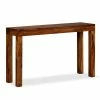 VidaXL Table console Bois massif de Sesham 120 x 35 x 75 cm