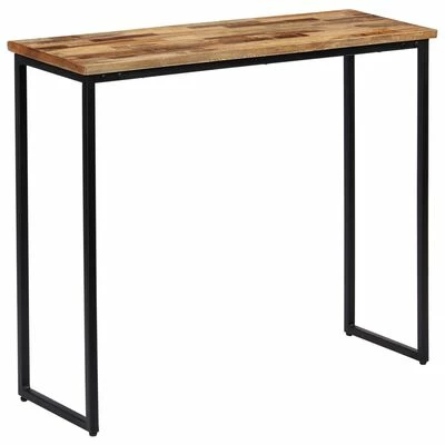 VidaXL Table console Teck recyclé massif 90 x 30 x 76 cm 1 VidaXL Table console Teck recyclé massif 90 x 30 x 76 cm