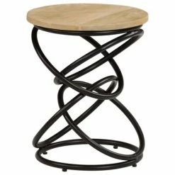 VidaXL Table d'appoint Bois de manguier solide 40x50 cm