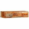 VidaXL Table console murale 100x25x20 cm Bois de Sesham massif