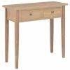 VidaXL Table de console et coiffeuse Marron 79 x 30 x 74 cm Bois