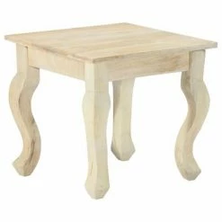 VidaXL Table d'appoint 43 x 43 x 40 cm Bois de manguier massif