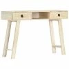 VidaXL Table console 110 x 35 x 76 cm Bois de manguier massif
