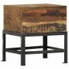 VidaXL Tabouret 35x35x40 cm Bois de récupération solide