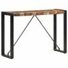 VidaXL Table console 110x35x76 cm Bois de récupération massif