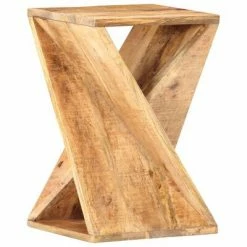 VidaXL Table d'appoint 35x35x55 cm Bois de manguier massif