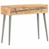 VidaXL Table console 90 x 30 x 75 cm Bois d'acacia massif