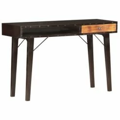 VidaXL Table console 118x35x76 cm Bois de récupération massif