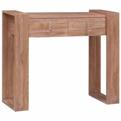 VidaXL Table console 90x35x75 cm Bois de teck solide 1 VidaXL Table console 90x35x75 cm Bois de teck solide