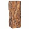 VidaXL Table d'appoint 30x30x80 cm Bois de teck solide