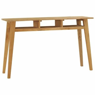 VidaXL Table console 120x35x75 cm Bois de teck massif 1 VidaXL Table console 120x35x75 cm Bois de teck massif