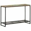 VidaXL Table console 110x35x75 cm Bois de récupération massif