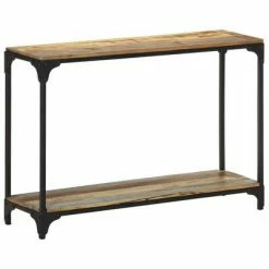 VidaXL Table console 110x30x75 cm Bois solide de récupération