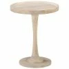 VidaXL Table d'appoint Ø60x75 cm Bois de manguier massif