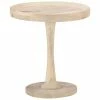 VidaXL Table d'appoint Ø50x55 cm Bois de manguier massif