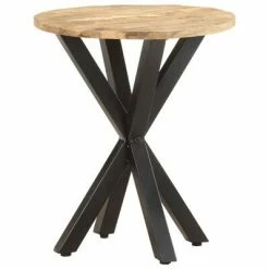 VidaXL Table d'appoint 48x48x56 cm Bois de manguier massif
