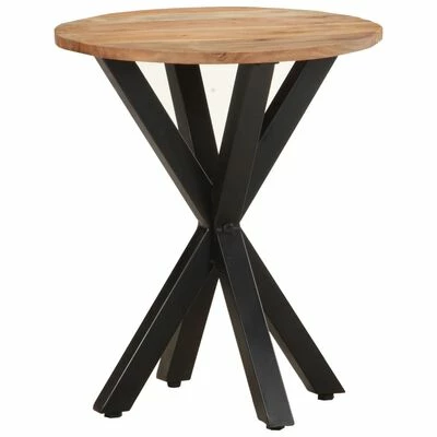VidaXL Table d'appoint 48x48x56 cm Bois d'acacia massif 1 VidaXL Table d'appoint 48x48x56 cm Bois d'acacia massif