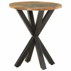 VidaXL Table d'appoint 48x48x56 cm Bois de récupération massif