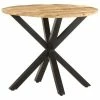 VidaXL Table d'appoint 68x68x56 cm Bois de manguier massif