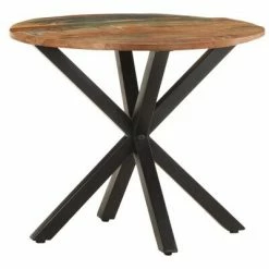 VidaXL Table d'appoint 68x68x56 cm Bois de récupération massif