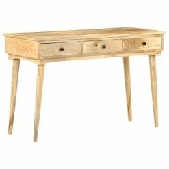 VidaXL Table console 120x50x78 cm Bois de manguier massif