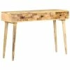 VidaXL Table console 115x35x76 cm Bois de manguier massif