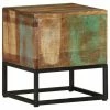 VidaXL Table d'appoint 30x30x33 cm Bois de récupération massif