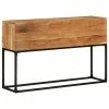 VidaXL Table console 120x30x75 cm Bois d'acacia massif