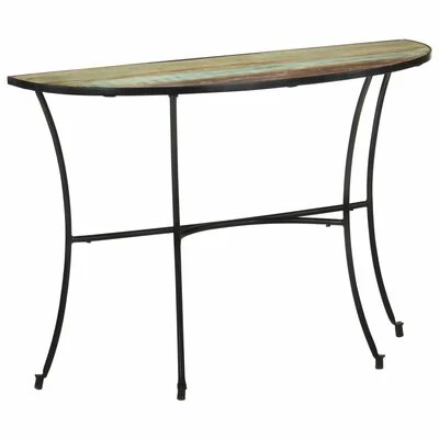 VidaXL Table d'appoint 110x40x77 cm Bois de récupération massif 1 VidaXL Table d'appoint 110x40x77 cm Bois de récupération massif