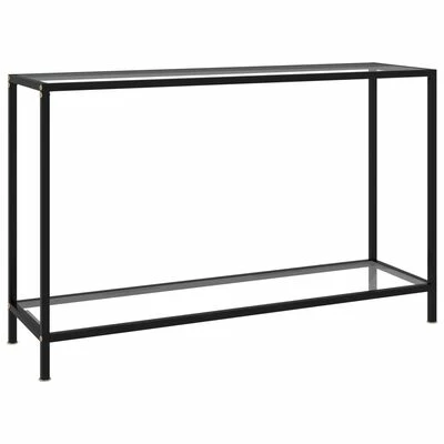 VidaXL Table console Transparent 120x35x75 cm Verre trempé 1 VidaXL Table console Transparent 120x35x75 cm Verre trempé