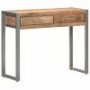 VidaXL Table console 95x35x75 cm Bois de manguier massif
