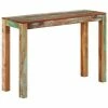 VidaXL Table console 110x35x76 cm Bois de récupération massif