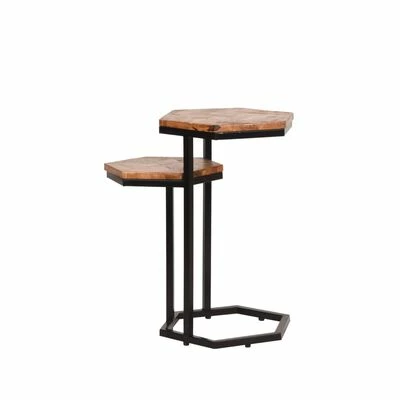 LABEL51 Table pour ordinateur portable Multi 35x53x63 cm Chevron brut 1 LABEL51 Table pour ordinateur portable Multi 35x53x63 cm Chevron brut