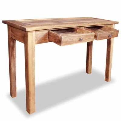 VidaXL Table console Bois de récupération massif 123 x 42 x 75 cm 2 VidaXL Table console Bois de récupération massif 123 x 42 x 75 cm – Image 2