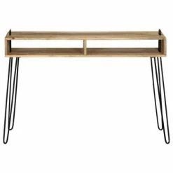 VidaXL Table console Bois de manguier massif 115 x 35 x 76 cm -Tables d'appoint Soldes image 2 246022