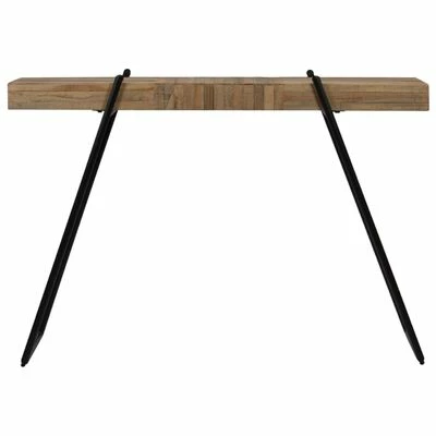 VidaXL Table console 120 x 35 x 81 cm Teck recyclé 2 VidaXL Table console 120 x 35 x 81 cm Teck recyclé – Image 2