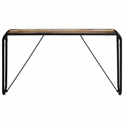 VidaXL Table console 140x35x76 cm Bois de récupération massif 2 VidaXL Table console 140x35x76 cm Bois de récupération massif – Image 2