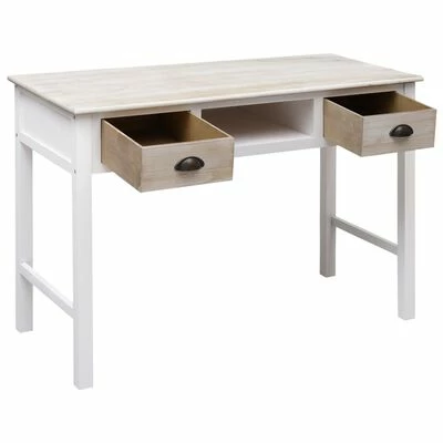 VidaXL Table console 110x45x76 cm Bois 2 VidaXL Table console 110x45x76 cm Bois – Image 2