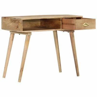 VidaXL Table console 90x45x75 cm Bois de manguier massif 2 VidaXL Table console 90x45x75 cm Bois de manguier massif – Image 2