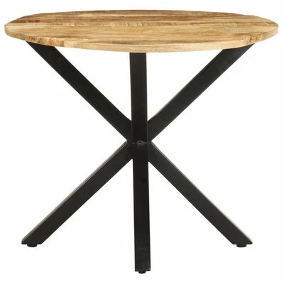 VidaXL Table d'appoint 68x68x56 cm Bois de manguier massif 2 VidaXL Table d'appoint 68x68x56 cm Bois de manguier massif – Image 2
