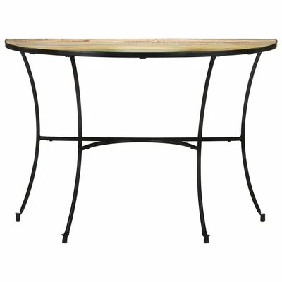 VidaXL Table d'appoint 110x40x77 cm Bois de récupération massif 2 VidaXL Table d'appoint 110x40x77 cm Bois de récupération massif – Image 2