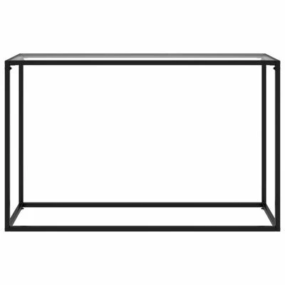 VidaXL Table console Transparent 120x35x75 cm Verre trempé 2 VidaXL Table console Transparent 120x35x75 cm Verre trempé – Image 2