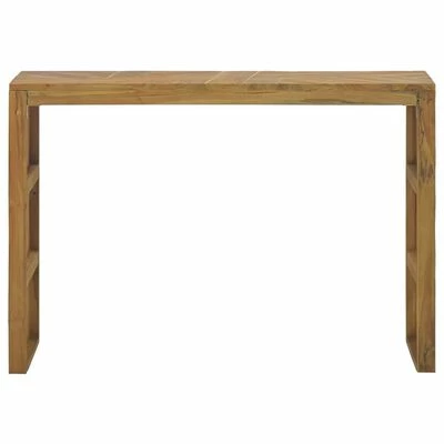 VidaXL Table console 110x35x75 cm Bois de teck solide 2 VidaXL Table console 110x35x75 cm Bois de teck solide – Image 2
