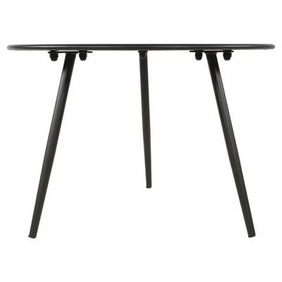 Lesli Living Table d'appoint Rafael 45x35 cm Noir 2 Lesli Living Table d'appoint Rafael 45x35 cm Noir – Image 2