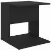 VidaXL Table d'appoint Noir 45x45x48 cm Aggloméré
