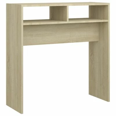 VidaXL Table console Chêne sonoma 78x30x80 cm Aggloméré 1 VidaXL Table console Chêne sonoma 78x30x80 cm Aggloméré