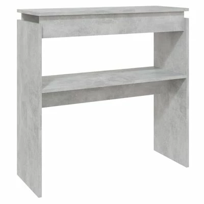 VidaXL Table console Gris béton 80x30x80 cm Aggloméré 1 VidaXL Table console Gris béton 80x30x80 cm Aggloméré
