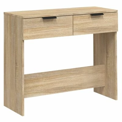 VidaXL Table console Chêne sonoma 90x36x75 cm Bois d'ingénierie 1 VidaXL Table console Chêne sonoma 90x36x75 cm Bois d'ingénierie