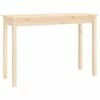 VidaXL Table console 110x40x75 cm Bois massif de pin